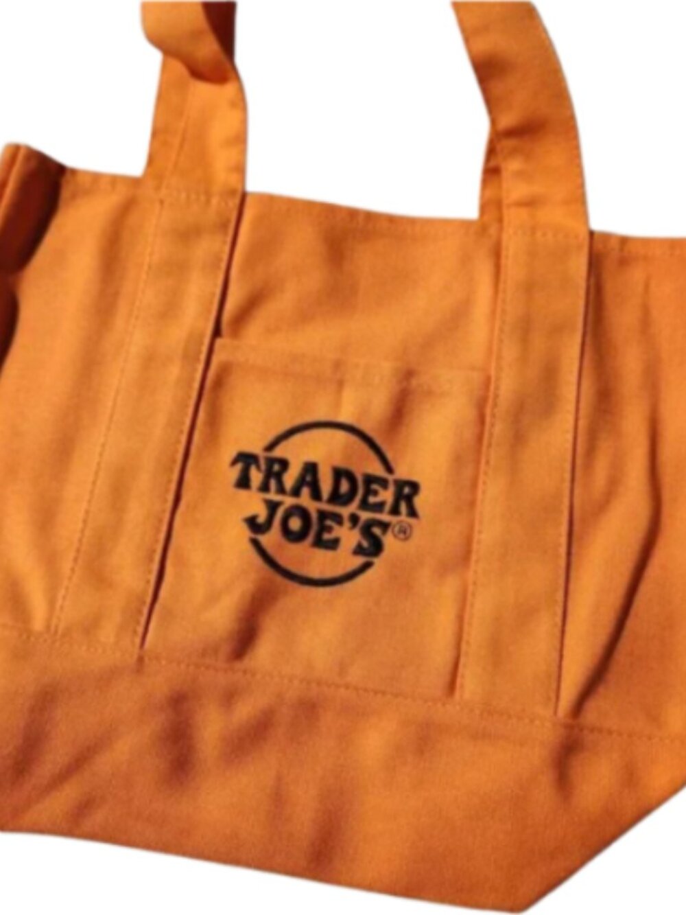 Trader Joe’s Orange Halloween Mini Tote